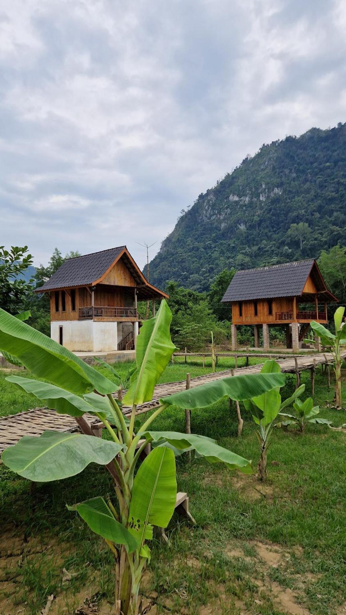 Eco Farm Stay And Hostel Nong Khiaw Екстер'єр фото