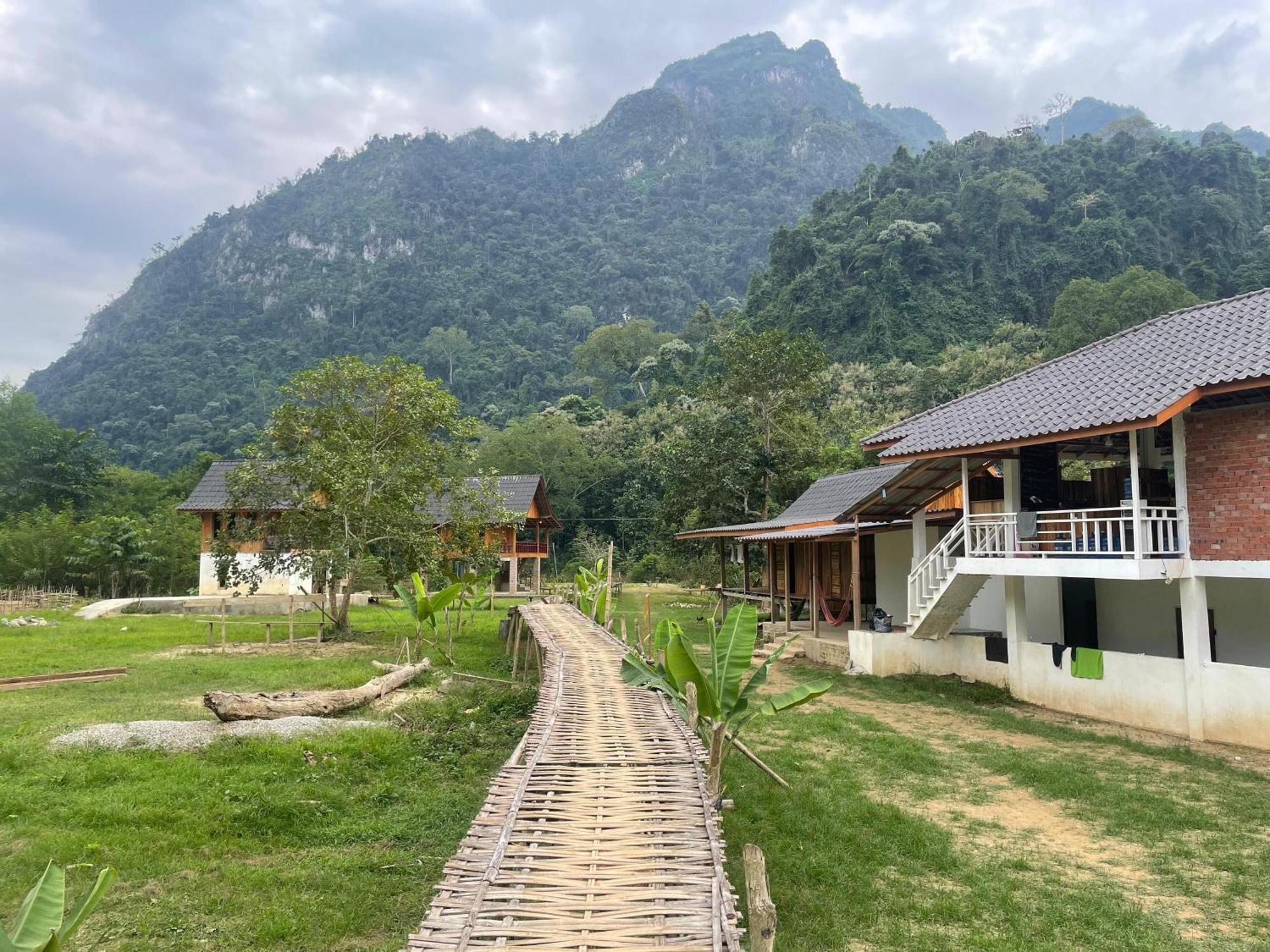Eco Farm Stay And Hostel Nong Khiaw Екстер'єр фото