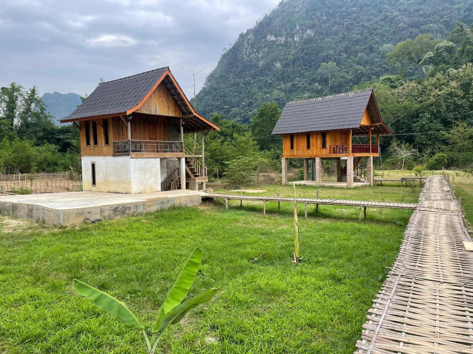 Eco Farm Stay And Hostel Nong Khiaw Екстер'єр фото